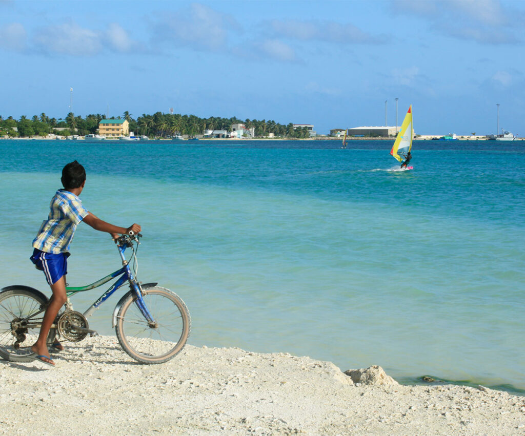Windsurfing at Kulhudufushi